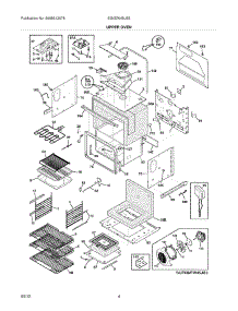 05 - Upper Oven parts for Electrolux Oven EI30EW45JS3 / from AppliancePartsPros.com