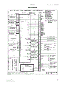 09 - Wiring Diagram parts for Electrolux Oven EI27EW35KB1 / from AppliancePartsPros.com