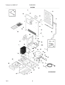 09 - System parts for Electrolux Refrigerator EI24BC65GS1 / from AppliancePartsPros.com