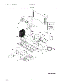09 - System parts for Electrolux Refrigerator EI24WC75HS0 / from AppliancePartsPros.com