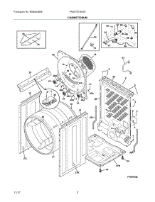 03 - Cabinet / Drum parts for Frigidaire Dryer FASG7073NW2 / from AppliancePartsPros.com