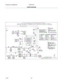 12 - Wiring Diagram parts for Frigidaire Dryer FASE7073NR2 / from AppliancePartsPros.com