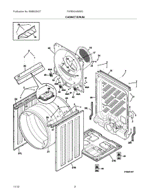 03 - Cabinet / Drum parts for Frigidaire Dryer FARE4044MW0 / from AppliancePartsPros.com