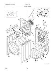 03 - Cabinet / Drum parts for Frigidaire Dryer FASG7074NR0 / from AppliancePartsPros.com
