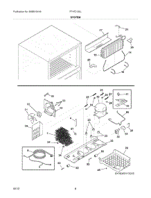 09 - System parts for Frigidaire Refrigerator FFHT2126LB7 / from AppliancePartsPros.com