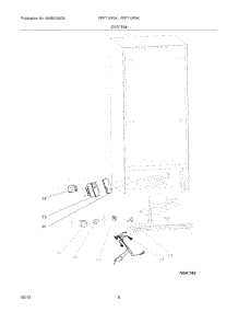 07 - System parts for Frigidaire Refrigerator FFPT12F0KM0 / from AppliancePartsPros.com