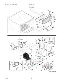 09 - System parts for Frigidaire Refrigerator FGHT2144KF5 / from AppliancePartsPros.com