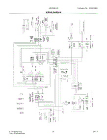 21 - Wiring Diagram parts for Frigidaire Refrigerator LGHN2844ME4 / from AppliancePartsPros.com
