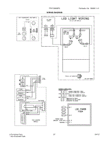 21 - Wiring Diagram parts for Frigidaire Refrigerator FPHF2399MF5 / from AppliancePartsPros.com