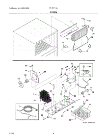09 - System parts for Frigidaire Refrigerator FFHT1715LB9 / from AppliancePartsPros.com