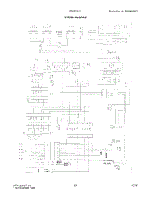 21 - Wiring Diagram parts for Frigidaire Refrigerator FFHS2313LM6 / from AppliancePartsPros.com