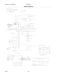 20 - Wiring Schematic parts for Frigidaire Refrigerator FFHS2322MS4 / from AppliancePartsPros.com