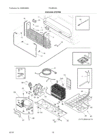 11 - System parts for Frigidaire Refrigerator FGUB2642LP6 / from AppliancePartsPros.com