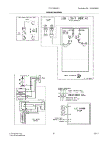 21 - Wiring Diagram parts for Frigidaire Refrigerator FPHF2399MF4 / from AppliancePartsPros.com