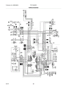22 - Wiring Diagram parts for Frigidaire Refrigerator FPHF2399MF4 / from AppliancePartsPros.com