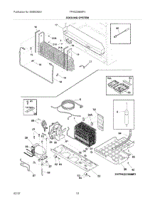 11 - System parts for Frigidaire Refrigerator FPHG2399MF4 / from AppliancePartsPros.com