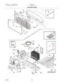 11 - Cooling System parts for Frigidaire Refrigerator FGHB2846LF7 / from AppliancePartsPros.com