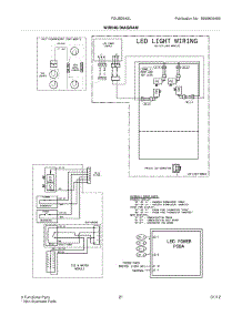 19 - Wiring Diagram parts for Frigidaire Refrigerator FGUB2642LF5 / from AppliancePartsPros.com