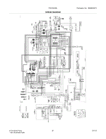 21 - Wiring Diagram parts for Frigidaire Refrigerator FGHC2335LE4 / from AppliancePartsPros.com