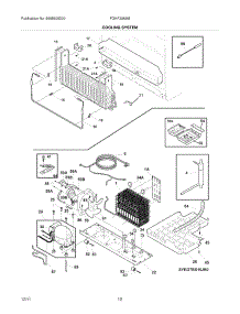 11 - System parts for Frigidaire Refrigerator FGHF2369MF2 / from AppliancePartsPros.com