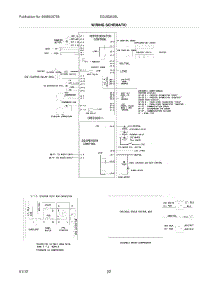 22 - Wiring Schematic parts for Frigidaire Refrigerator DGUS2635LE2 / from AppliancePartsPros.com