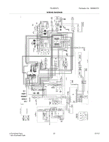 21 - Wiring Diagram parts for Frigidaire Refrigerator FGUS2637LE2 / from AppliancePartsPros.com