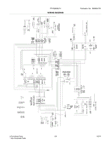17 - Wiring Diagram parts for Frigidaire Refrigerator FPHN2899LF4 / from AppliancePartsPros.com