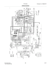23 - Wiring Diagram parts for Frigidaire Refrigerator FFSC2323LP5 / from AppliancePartsPros.com