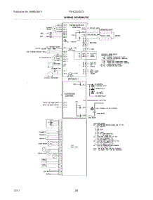 20 - Wiring Schematic parts for Frigidaire Refrigerator FGHC2342LF3 / from AppliancePartsPros.com