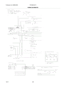 22 - Wiring Schematic parts for Frigidaire Refrigerator FGHS2342LF4 / from AppliancePartsPros.com