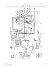 21 - Wiring Diagram parts for Frigidaire Refrigerator LGHC2342LF3 / from AppliancePartsPros.com