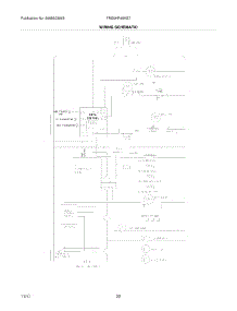 22 - Wiring Schematic parts for Frigidaire Refrigerator FRS6HR45KS7 / from AppliancePartsPros.com