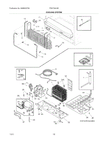 11 - System parts for Frigidaire Refrigerator FGHF2344ME2 / from AppliancePartsPros.com