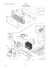 11 - System parts for Frigidaire Refrigerator FGUB2642LP4 / from AppliancePartsPros.com