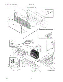 11 - System parts for Frigidaire Refrigerator FGHF2344MF1 / from AppliancePartsPros.com
