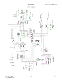 17 - Wiring Diagram parts for Frigidaire Refrigerator FPHG2399MF2 / from AppliancePartsPros.com