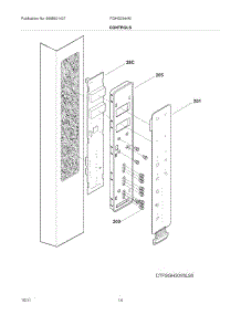 13 - Controls parts for Frigidaire Refrigerator FGHG2344MF2 / from AppliancePartsPros.com