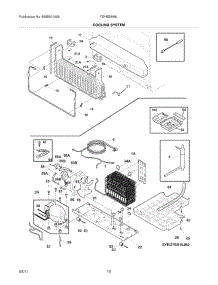 11 - Cooling System parts for Frigidaire Refrigerator FGHB2869LE6 / from AppliancePartsPros.com