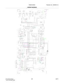 23 - Wiring Diagram parts for Frigidaire Refrigerator FRS6HR45KS4 / from AppliancePartsPros.com