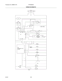 20 - Wiring Schematic parts for Frigidaire Refrigerator FFHS2622MM9 / from AppliancePartsPros.com