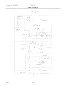 12 - Wiring Schematic parts for Frigidaire Refrigerator FGUI2149PF1 / from AppliancePartsPros.com