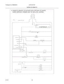 10 - Wiring Schematic parts for Frigidaire Refrigerator LGHT2137LE7 / from AppliancePartsPros.com