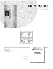 01 - Cover parts for Frigidaire Refrigerator FFSS2622NS0 / from AppliancePartsPros.com