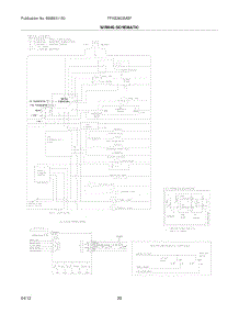 20 - Wiring Schematic parts for Frigidaire Refrigerator FFHS2622MSF / from AppliancePartsPros.com