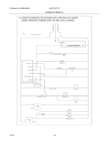10 - Wiring Schematic parts for Frigidaire Refrigerator LGHT2137LP7 / from AppliancePartsPros.com
