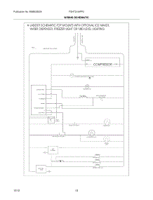 10 - Wiring Schematic parts for Frigidaire Refrigerator FGHT2144PF0 / from AppliancePartsPros.com