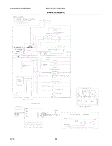 20 - Wiring Schematic parts for Frigidaire Refrigerator FFSS2622NW0 / from AppliancePartsPros.com