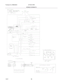 20 - Wiring Schematic parts for Frigidaire Refrigerator DFHS2313MF6 / from AppliancePartsPros.com
