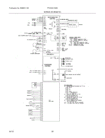 20 - Wiring Schematic parts for Frigidaire Refrigerator FFHS2312NS2 / from AppliancePartsPros.com