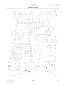 21 - Wiring Diagram parts for Frigidaire Refrigerator FFHS2322MW6 / from AppliancePartsPros.com